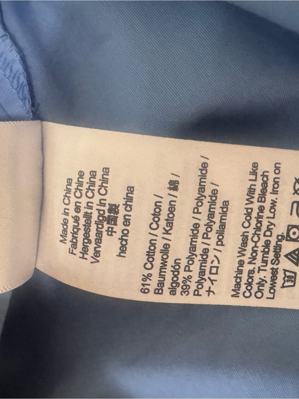 J.Crew Re-Imagined Women’s Blue Hooded Rain Coat Snap/Zip Mid-Length M - Picture 15 of 15